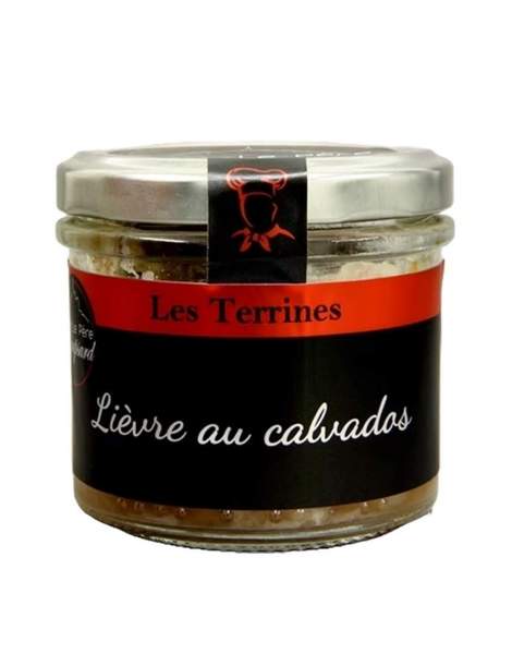 Terrine de lièvre au Calvados Roupsard 90g