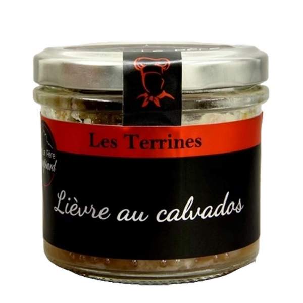 Terrine de lièvre au Calvados Roupsard 90g