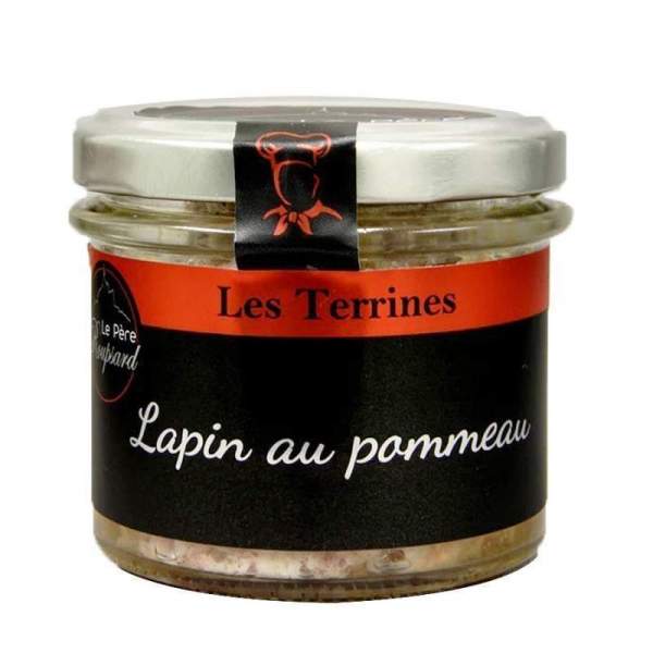 Terrine de lapin au pommeau Père Roupsard 90g