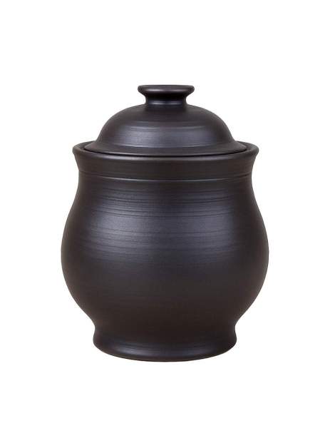 Moutardier en grès 200g Poterie Turgis