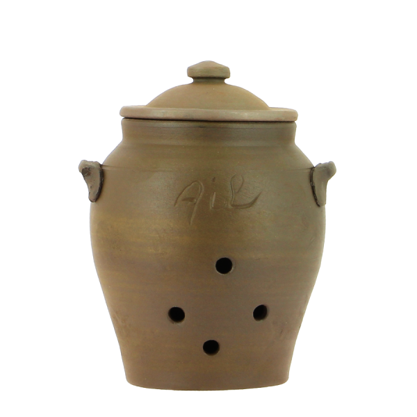 Pot bombé pour ail 700g Poterie Turgis