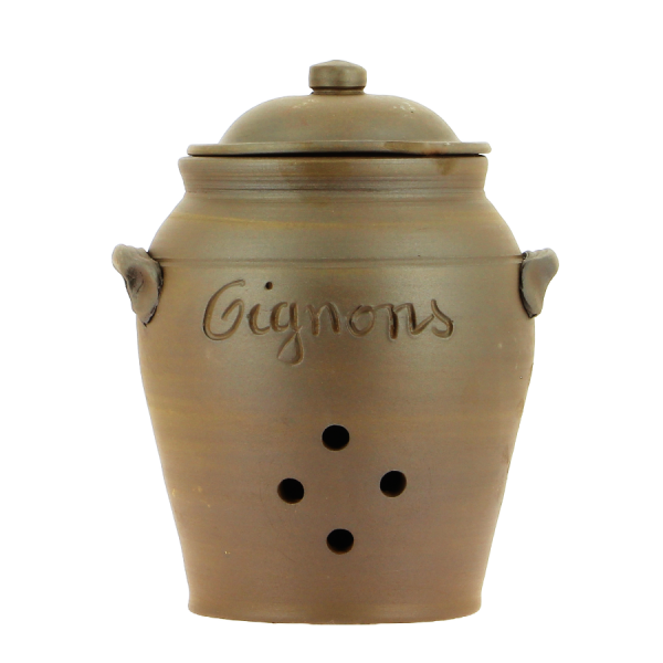Pot bombé pour oignons 1,2Kg Poterie Turgis