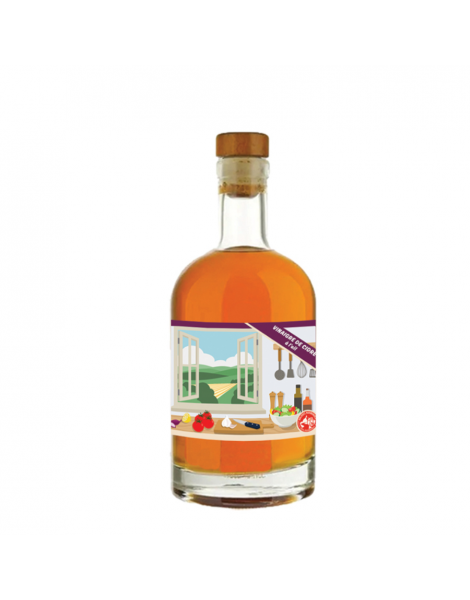 Vinaigre de cidre bio non pasteurisé Ail des ours Balades Normandes 20cl 5°