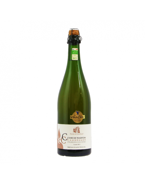 Cidre cuvée Tradition bio Grandval 4.5% 75cl
