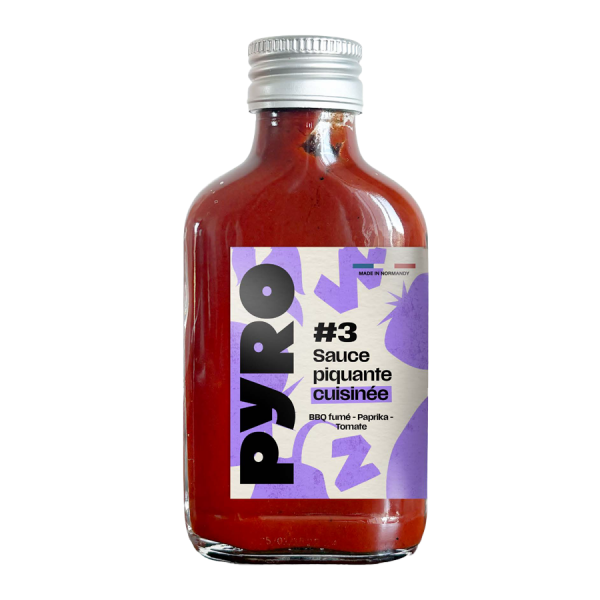 Sauce piquante Barbecue Paprika Tomate 10cl Sauces Pyro