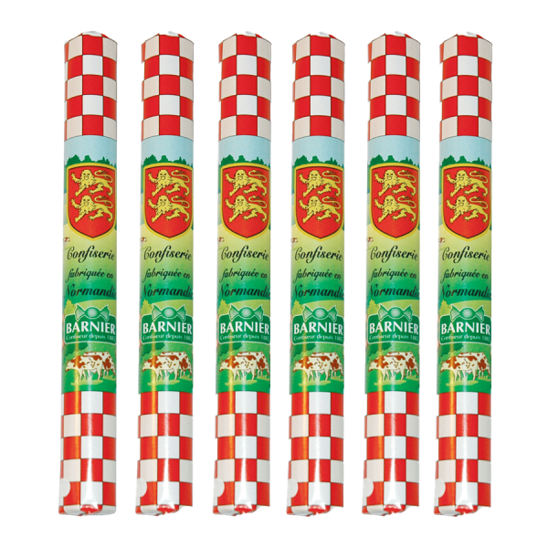 6 bâtons au sucre de pomme Barnier 60g