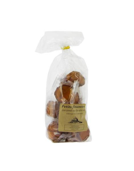 Petits financiers au Caramel Beurre Salé 200g Manoir des Abeilles