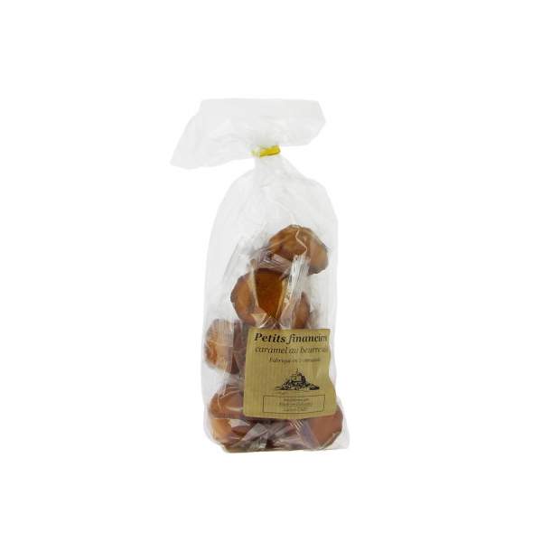Petits financiers au Caramel Beurre Salé 200g Manoir des Abeilles