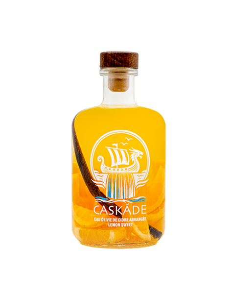 Eau-de-vie de cidre arrangée Lemon Sweet Caskáde 50cl 30%