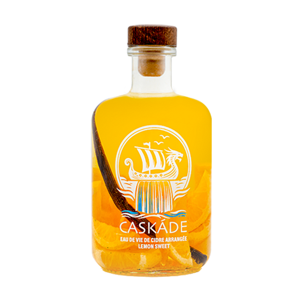Eau-de-vie de cidre arrangée Lemon Sweet Caskáde 50cl 30%