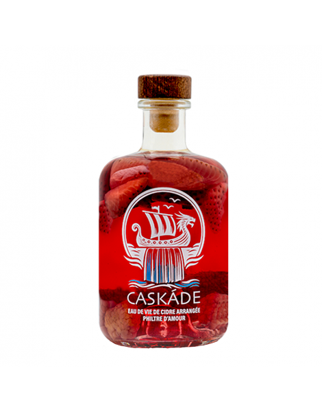 Eau-de-vie de cidre arrangée Philtre d'amour Caskáde 50cl 30%