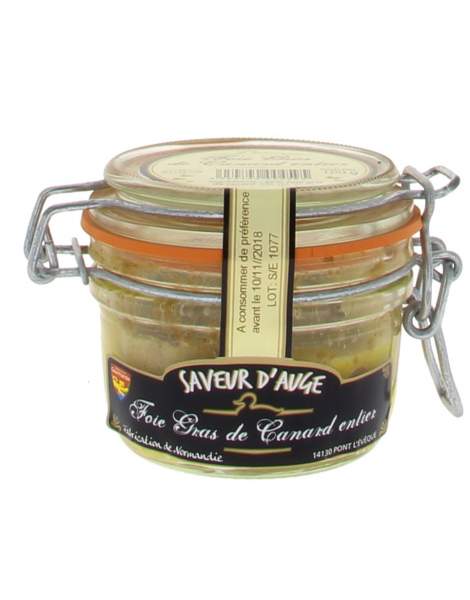 Foie gras de canard entier Saveurs d'Auge 100g