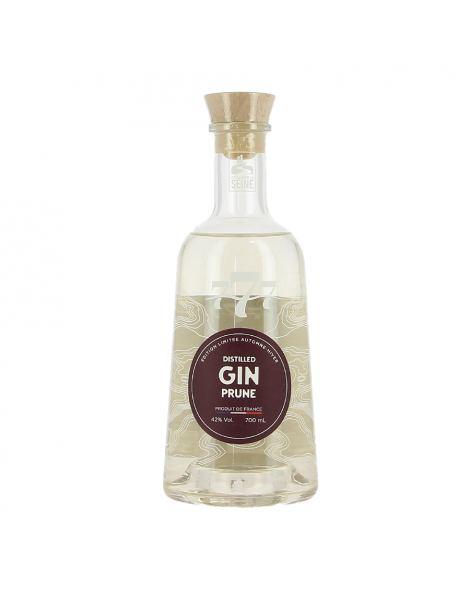 Gin prune 777 Distillerie de la Seine 70cl 42%