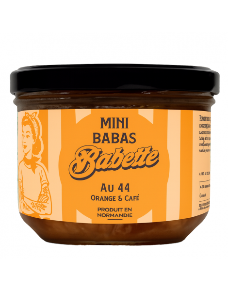 Mini babas au 44 120ml Terres normandes