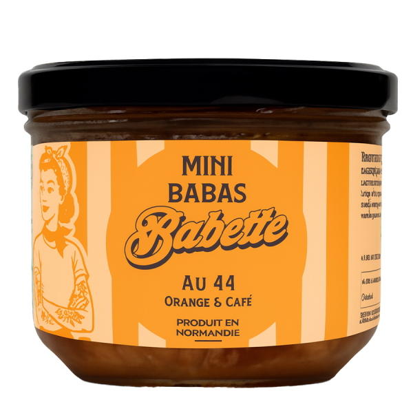 Mini babas au 44 120ml Terres normandes
