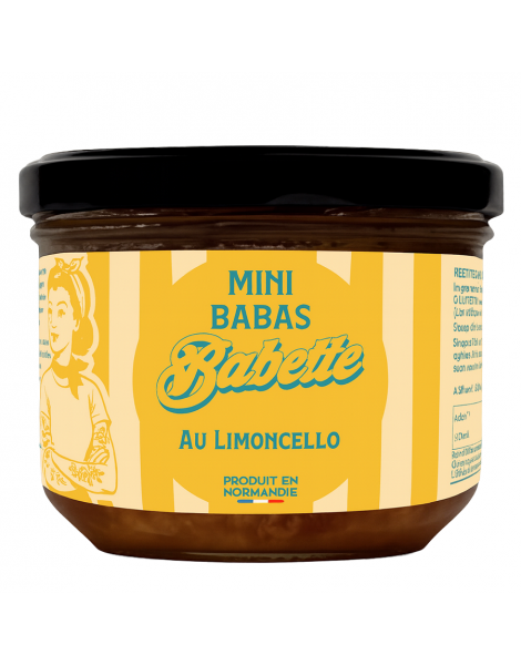 Mini babas au limoncello 120ml Terres normandes