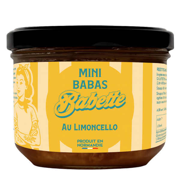 Mini babas au limoncello 120ml Terres normandes