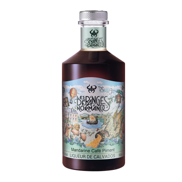Liqueur de Calvados mandarine café piment 70cl 27%