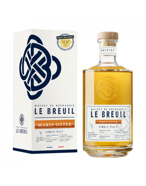 Whisky single malt Maris Otter - Breuil 40% 70cl