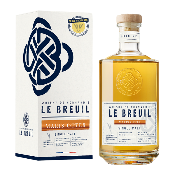 Whisky single malt Maris Otter - Breuil 40% 70cl