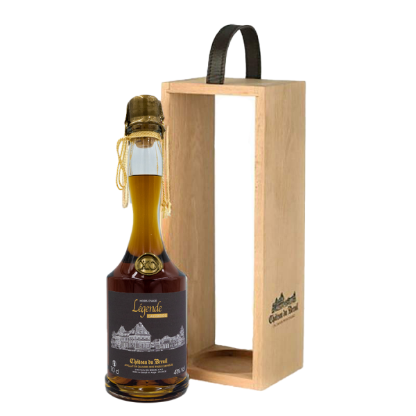 Calvados Légende coffret bois - Breuil 70cl 41%
