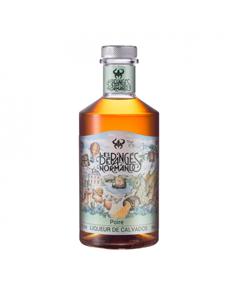 Liqueur de Calvados aux Poires Château de Courménil 70cl 27% vol