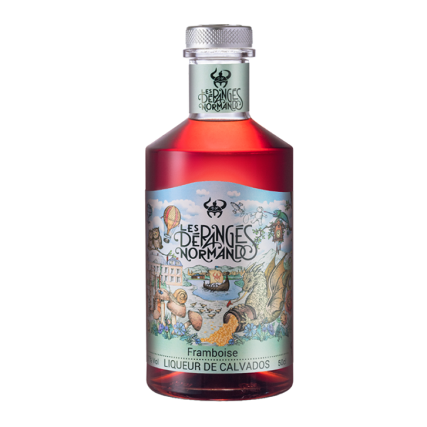Liqueur de Calvados aux Framboises Château de Courménil 70cl 27%