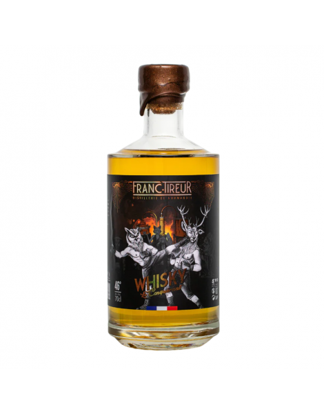 Whisky pur malt "Le Conquérant" Franc-Tireur 70cl 46%