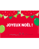 Carte imprimée Joyeux Noël