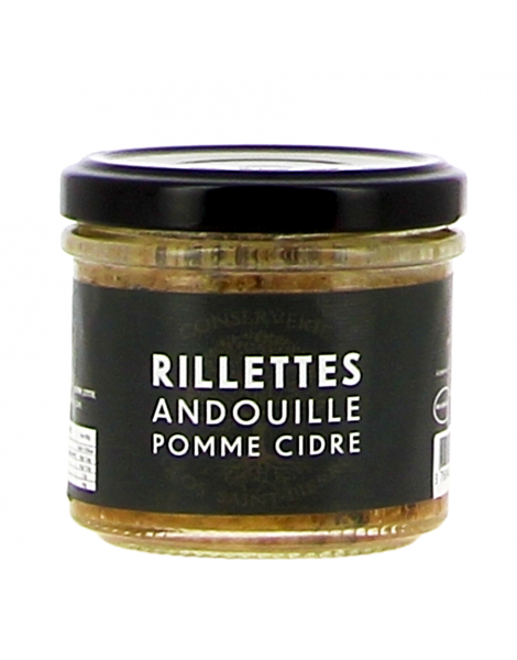 Rillettes andouille de Vire pomme-cidre La Cédille 120g