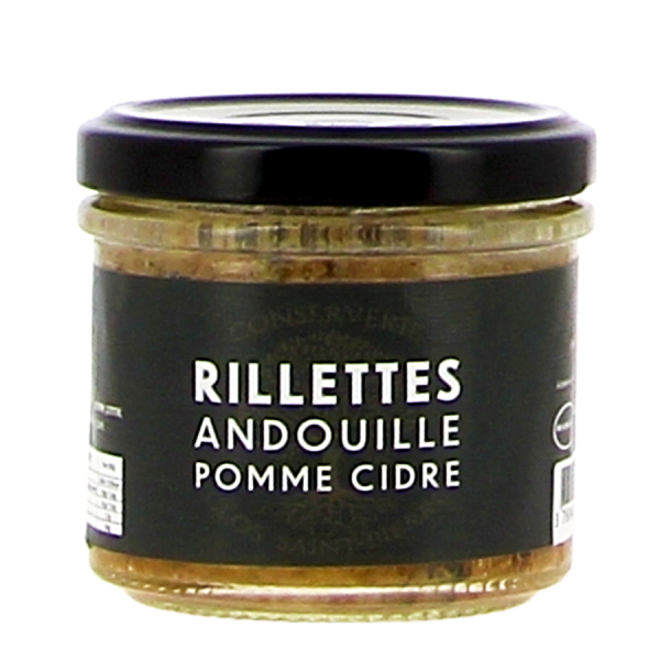 Rillettes andouille de Vire pomme-cidre La Cédille 120g