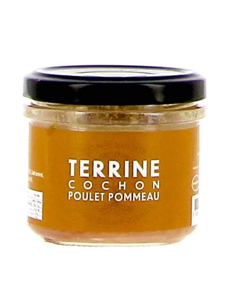 Terrine de cochon poulet au Pommeau Le Clos Saint-Pierre 100g