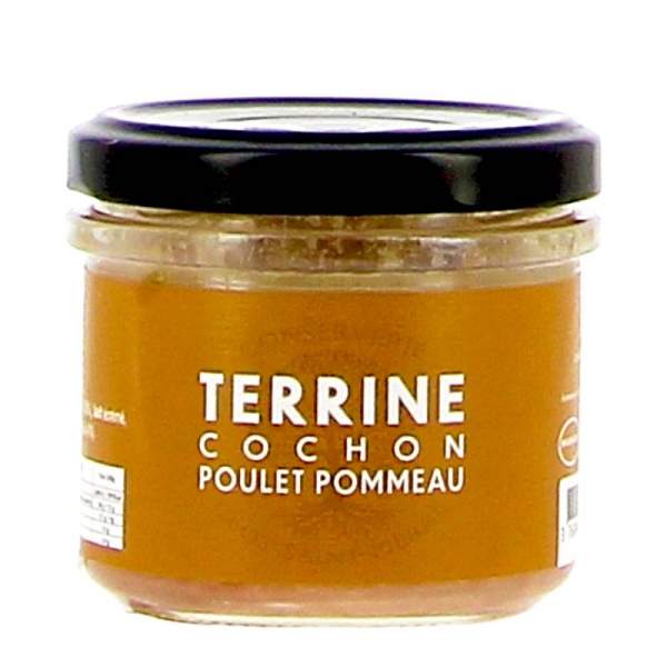 Terrine de cochon poulet au Pommeau Le Clos Saint-Pierre 100g