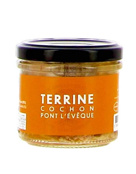 Terrine de cochon au Pont l'Évêque Le Clos Saint-Pierre 100g