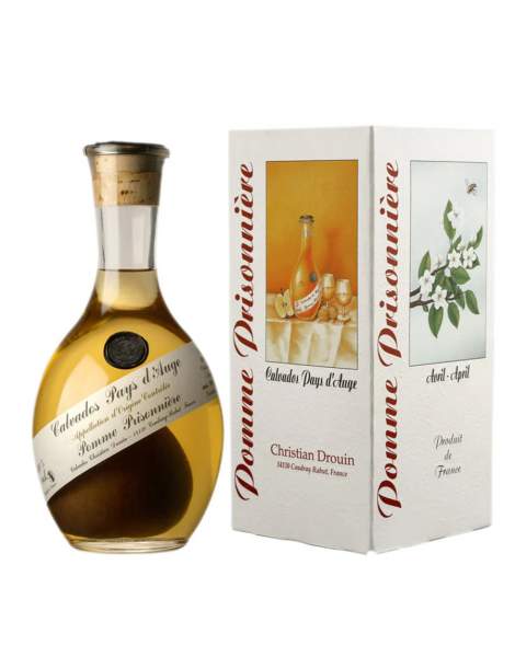 Calvados pomme prisonnière Drouin 40% 100c
