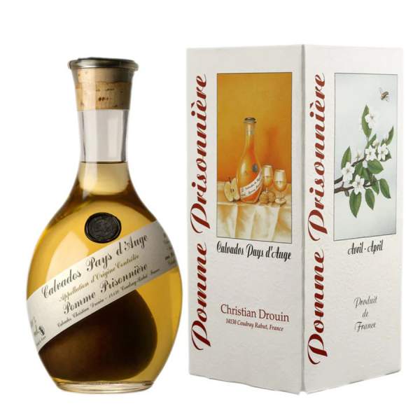 Calvados pomme prisonnière Drouin 40% 100c