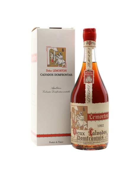 Calvados millésime 1962 Lemorton 70cl 40%