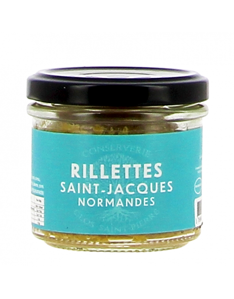 Rillettes Coquilles Saint-Jacques normandes Le Clos Saint-Pierre 100g