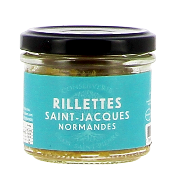 Rillettes Coquilles Saint-Jacques normandes Le Clos Saint-Pierre 100g