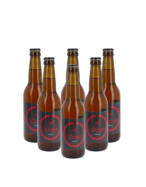 Lot de 6 Bières de l'Odon triple 6.2% 33cl