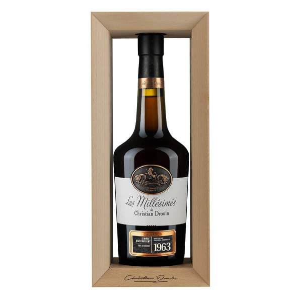 Calvados millésimé 1963 Drouin 70cl 42%