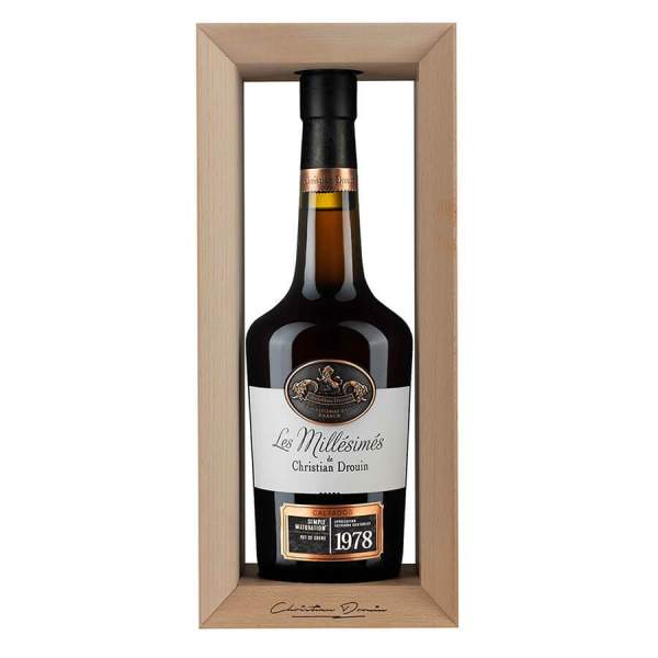Calvados millésimé 1978 Drouin 70cl 40%