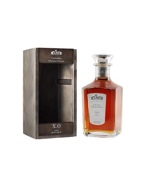 Carafe Calvados XO Pierre Pivet 20 ans Christian Drouin 70cl 42%