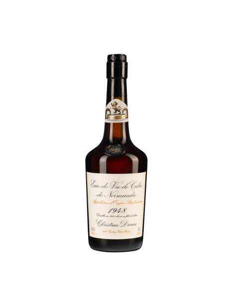 Eau-de-vie de cidre millésimé 1948 Drouin 70cl 42%