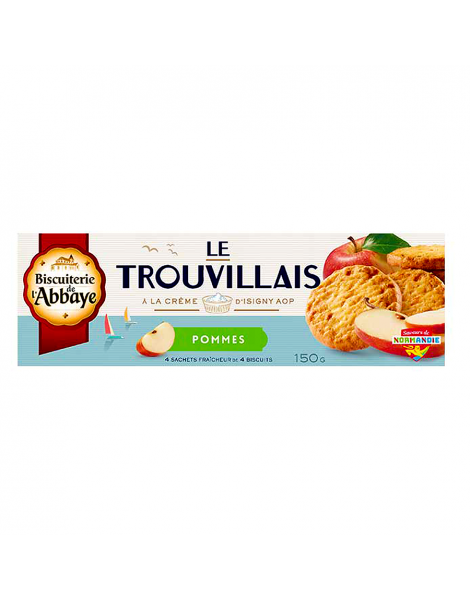 etui Trouvillais à la Pomme 150g La Biscuiterie de l'abbaye