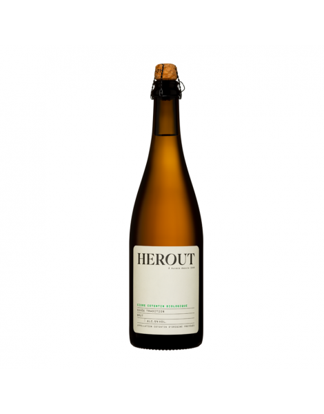 Cidre cuvée tradition bio Hérout 75 cl 