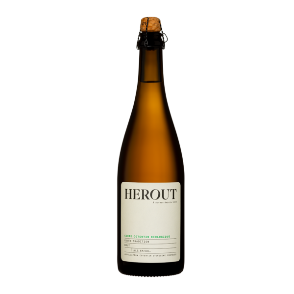 Cidre cuvée tradition bio Hérout 75 cl 