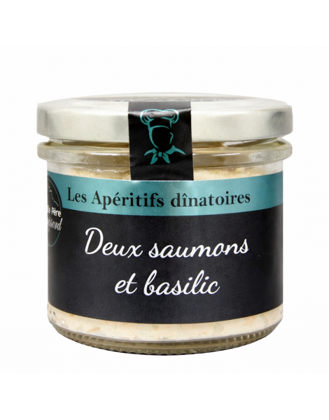 Tartinade Saumon et truite fumée Roupsard 100g