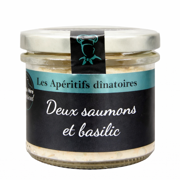Tartinade Saumon et truite fumée Roupsard 100g