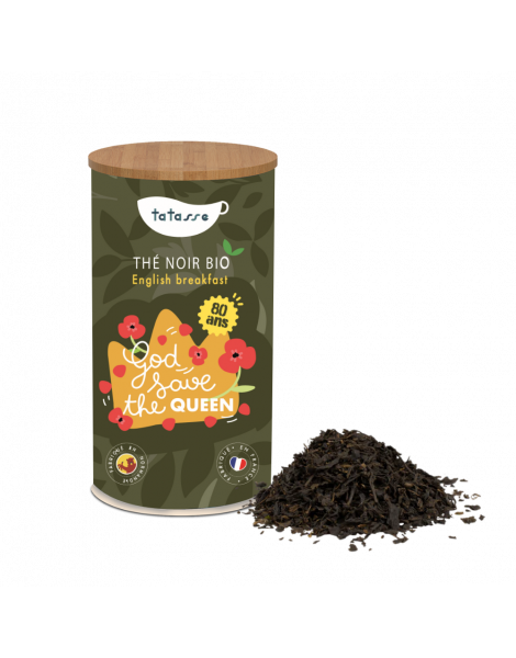 Thé noir bio English Breakfast - God Save the Queen - Tatasse